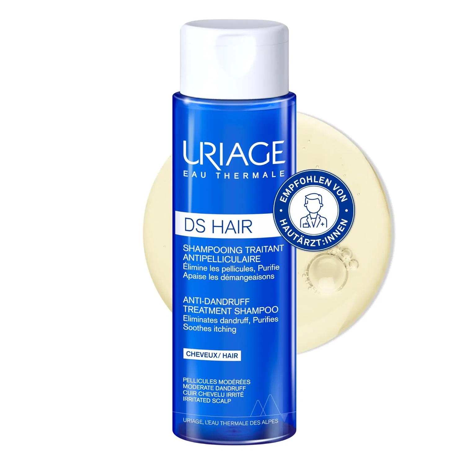 Шампунь против перхоти «DS Hair» с пироктон оламином от Uriage