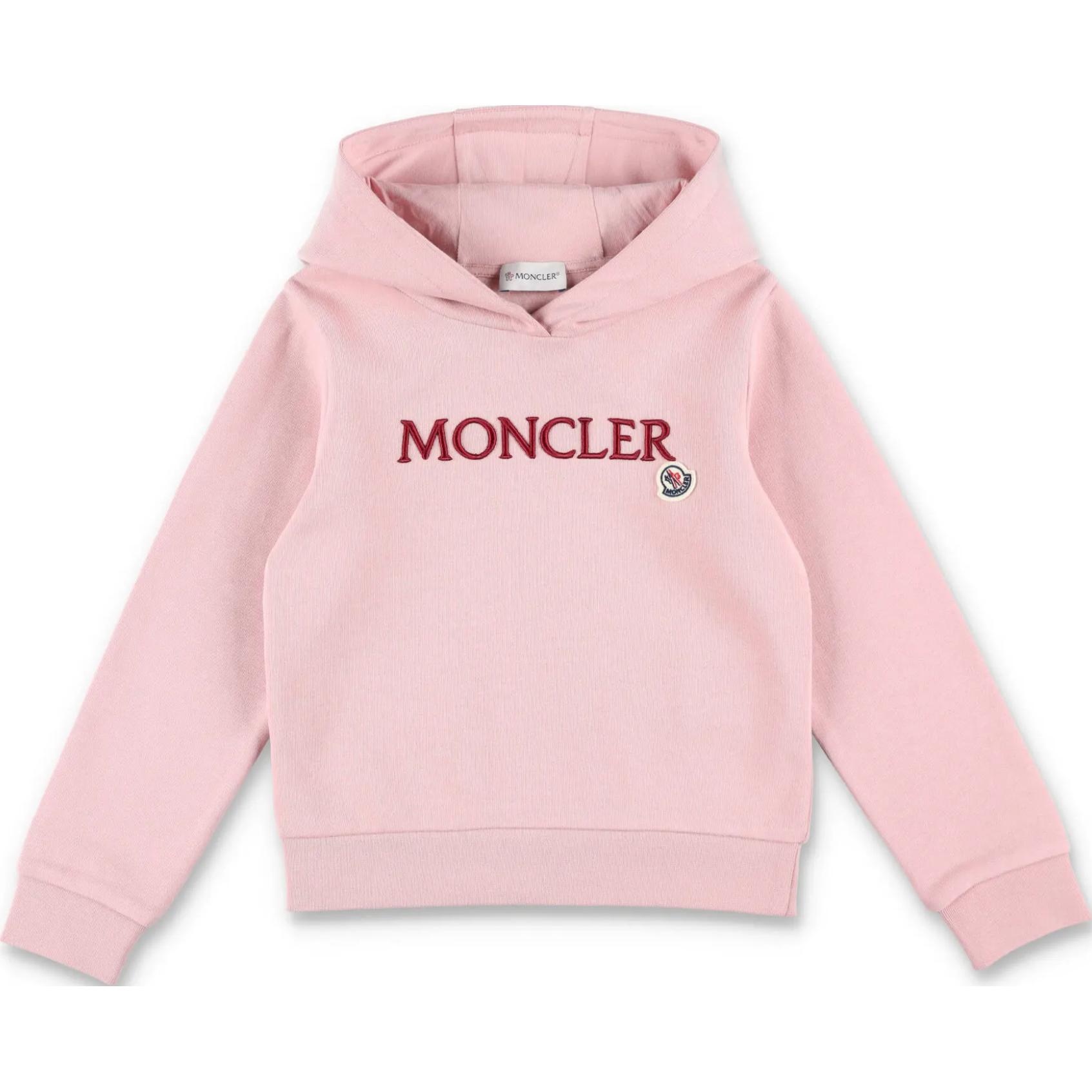 

Детская толстовка Moncler, розовая