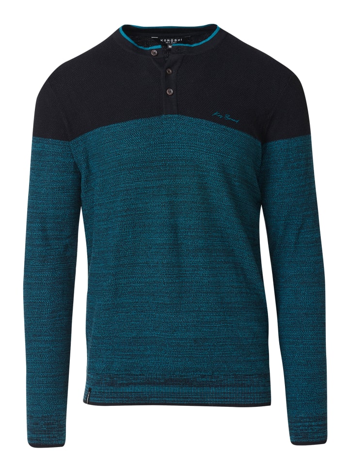 

Рубашка-поло с длинными рукавами ЧЕРНОГО цвета KOROSHI, Черный, Рубашка-поло с длинными рукавами ЧЕРНОГО цвета KOROSHI