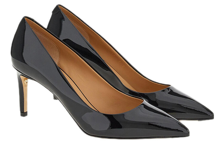 Туфли на высоком каблуке женские Ferragamo, черный — фото 2