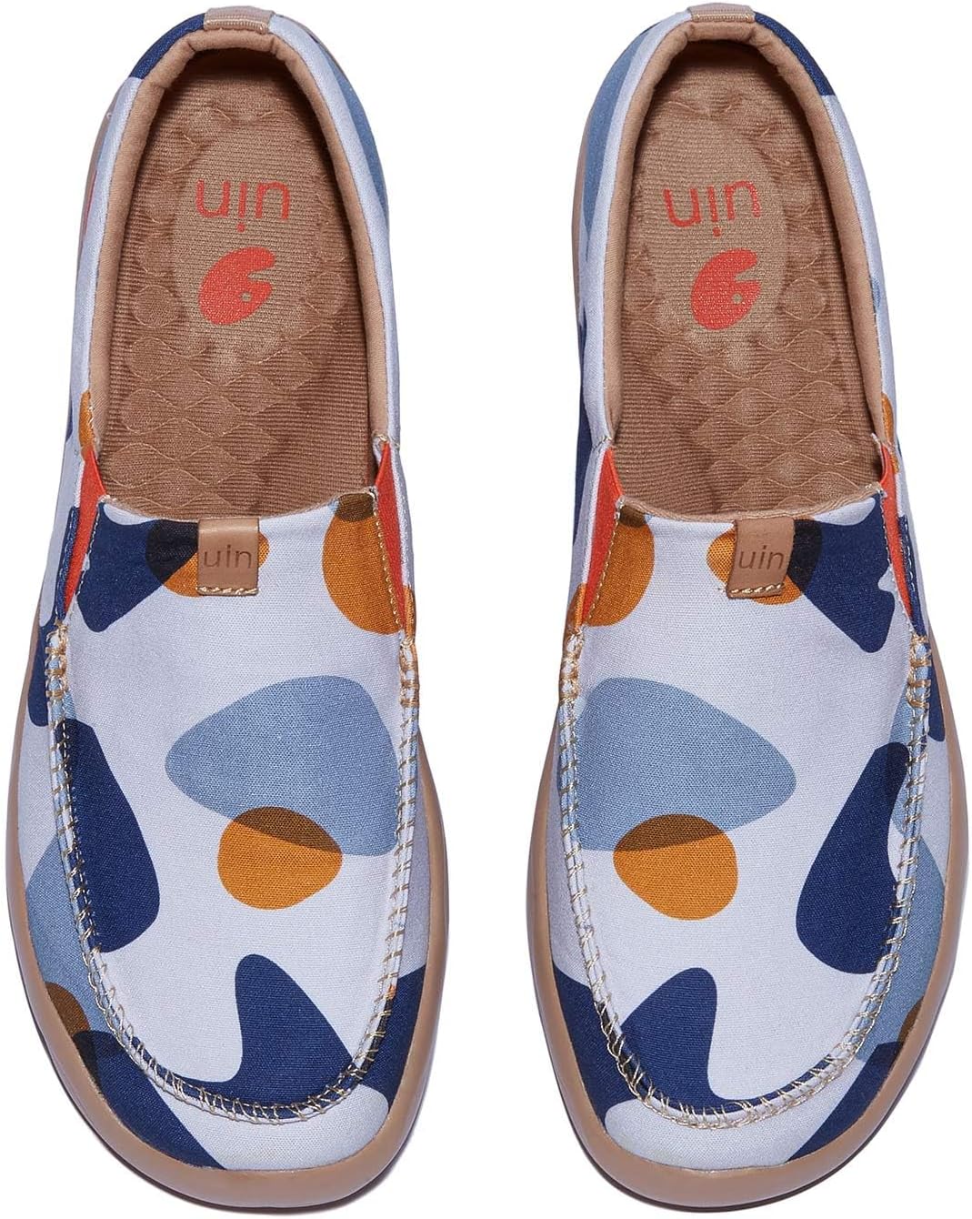 

Мужские художественные туристические туфли UIN, слипоны, повседневные раскрашенные лоферы, легкие и удобные модные кроссовки Nerja, Nerja - Forest Pavilion