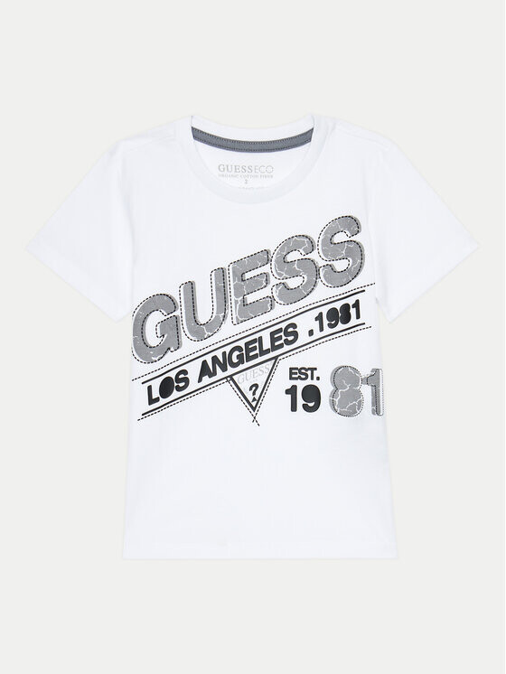 

Футболка стандартного кроя Guess, белый