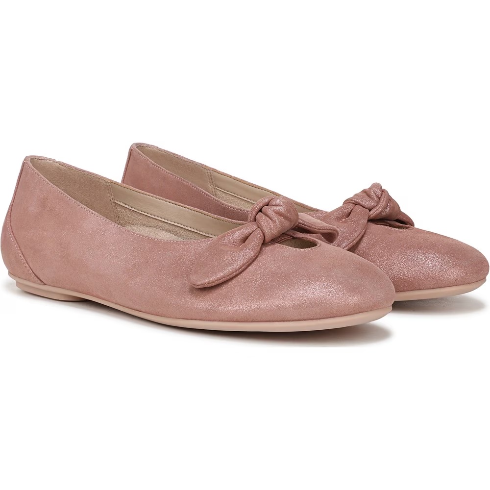 Балетки Tilly Vionic, cinder roose metallic leather