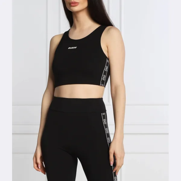 

Топ Doreen узкого кроя Guess, черный
