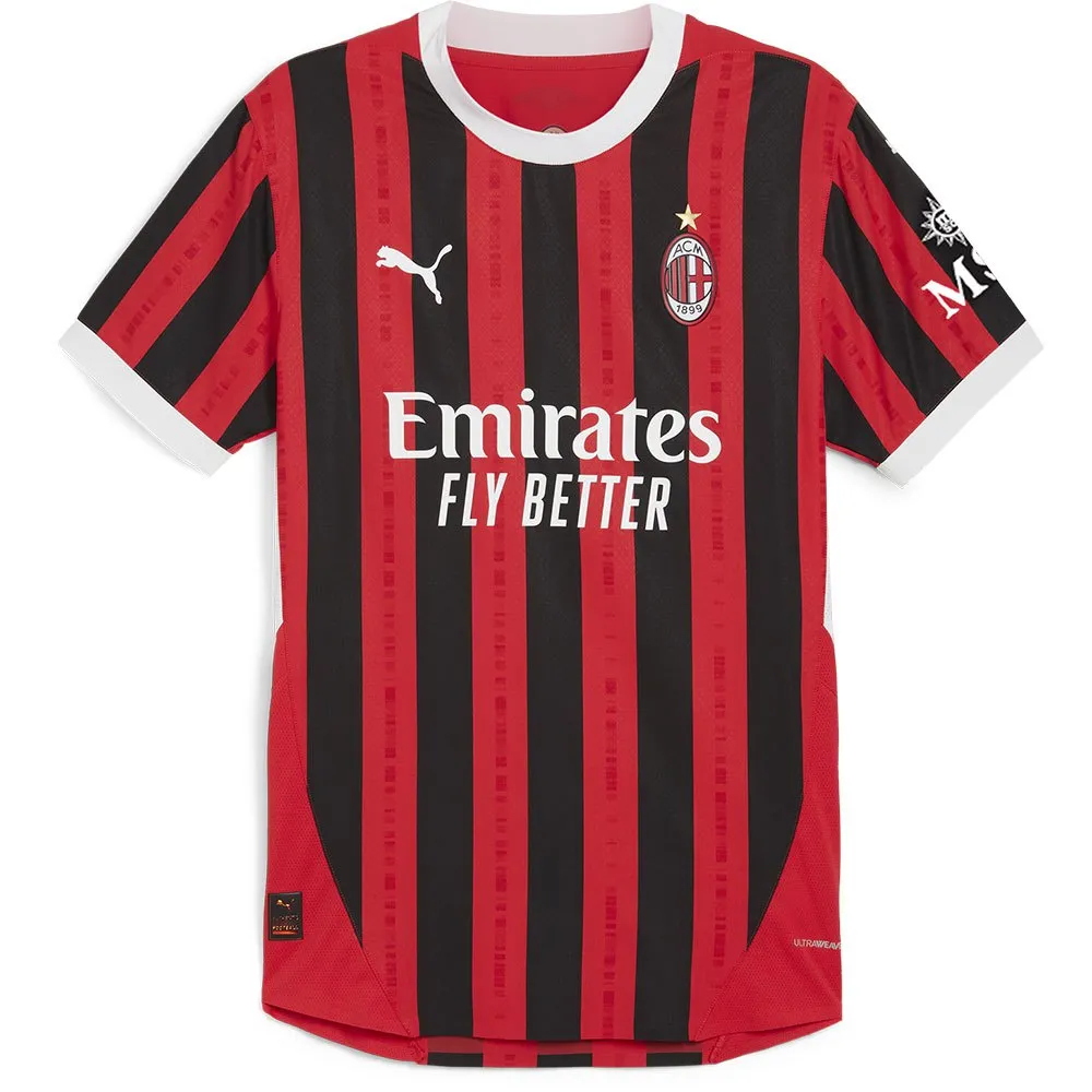 

Футболка с коротким рукавом Puma AC Milan Authentic 24/25 home, красный
