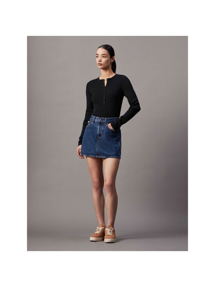 

Мини-юбка Calvin Klein Minirock, цвет Denim