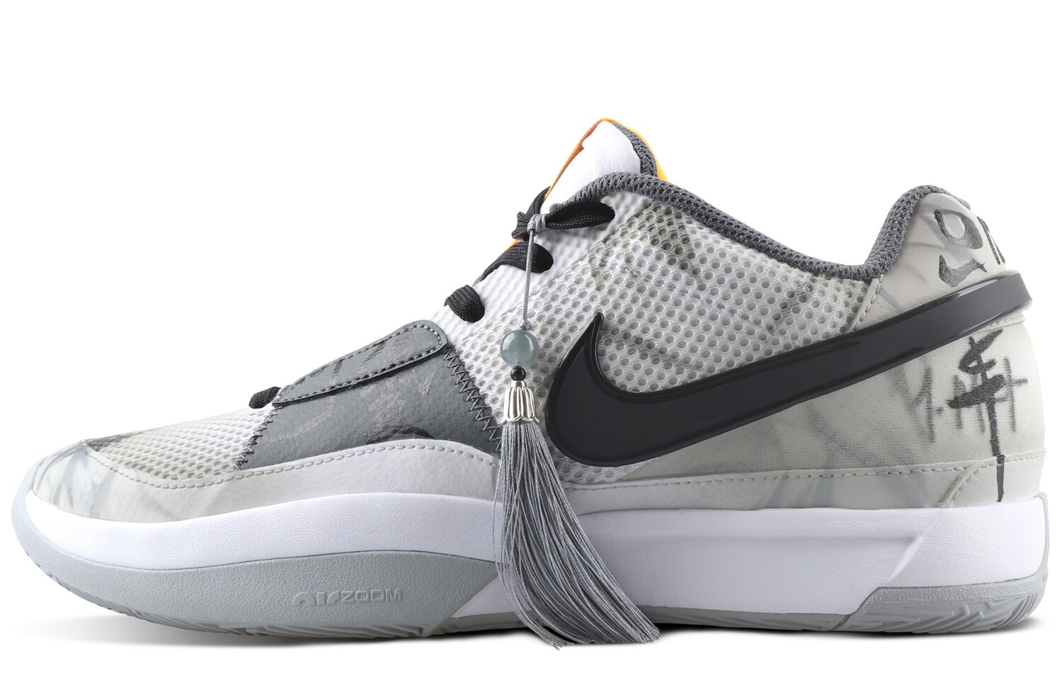 

Баскетбольные кроссовки Ja 1 Basketball Shoes Unisex Low-top White/Gray Nike