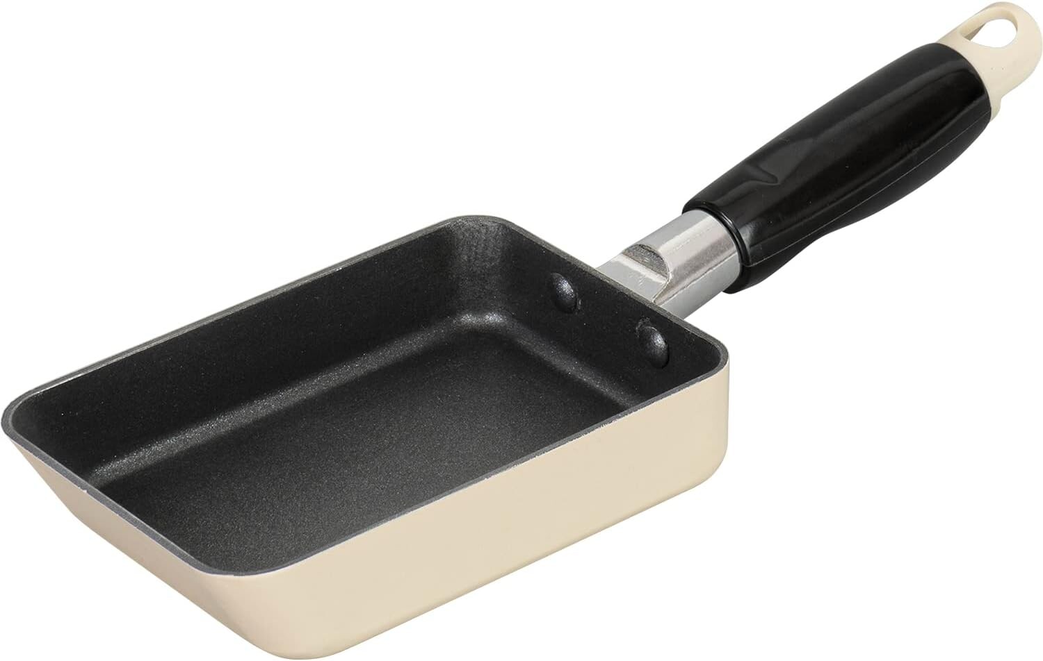 

RB-2215 Мини-гриль для яиц, 3,5 x 5,5 дюймов (9 x 14 см), для газовых плит, маленький, небольшое количество, коробка для бенто, Fururi WAHEI FREIZ, Lvory