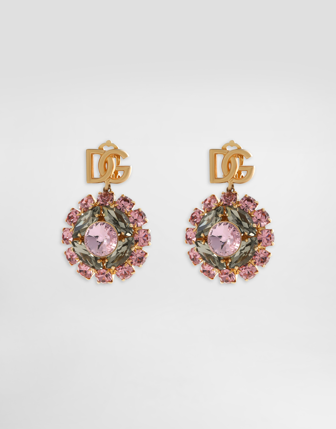 Клипсы Re edition DOLCE & GABBANA, мультиколор — фото 3