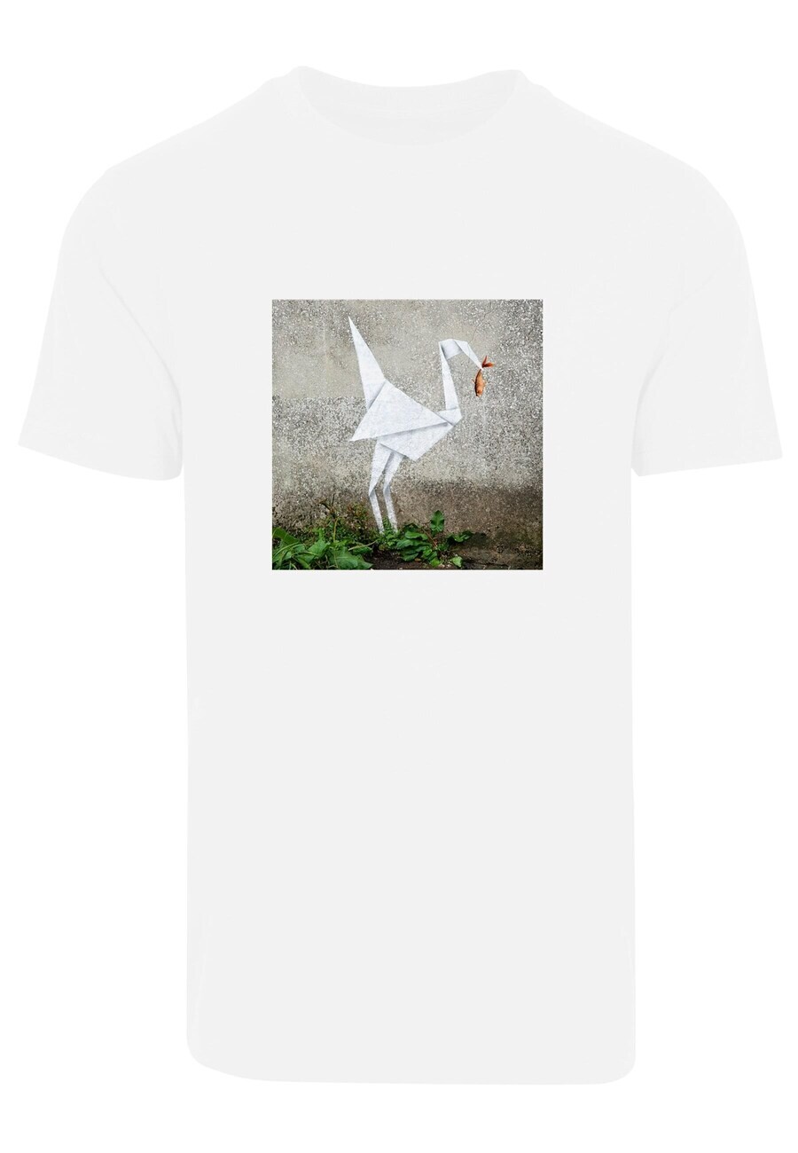 

Футболка Merchcode ORIGAMI BIRD, белый