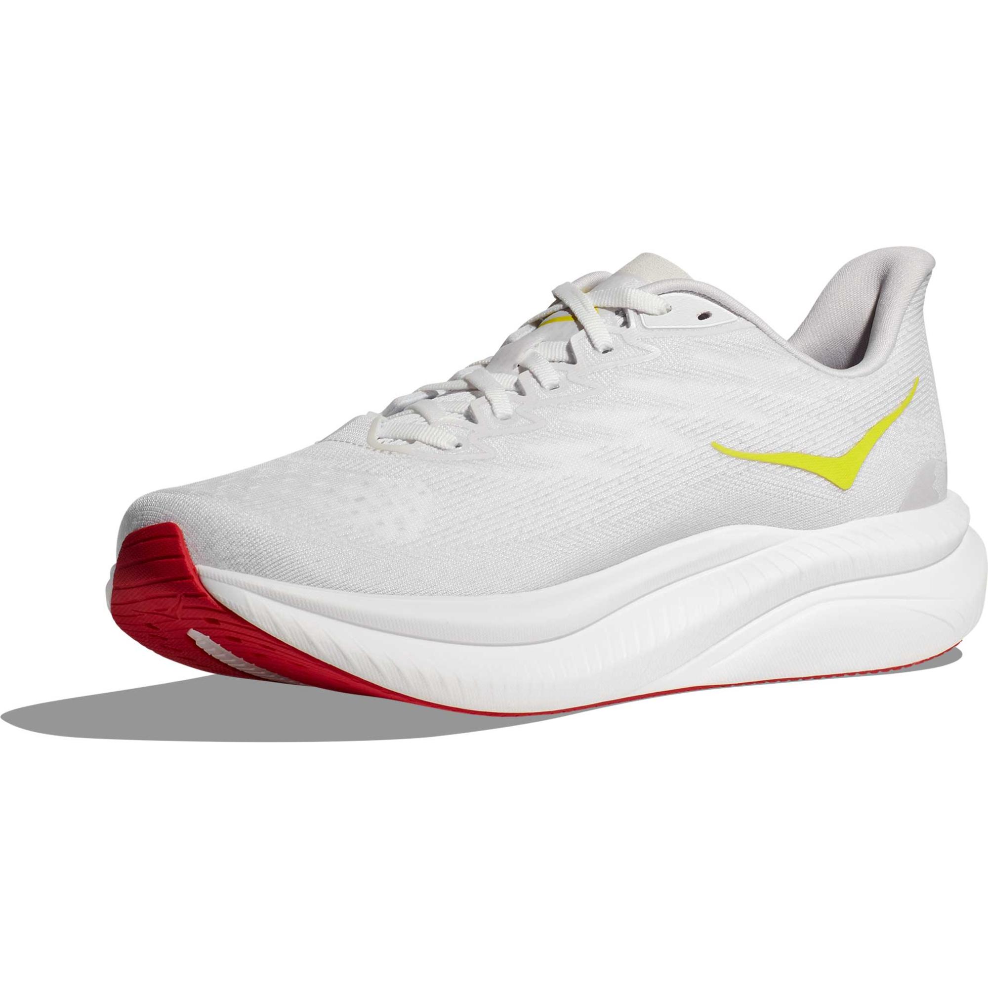 Мужские беговые кроссовки Mach 6 HOKA, White/Nimbus Cloud — фото 2