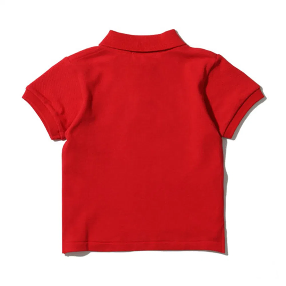 Футболка поло CDG Play Kids белая — фото 4