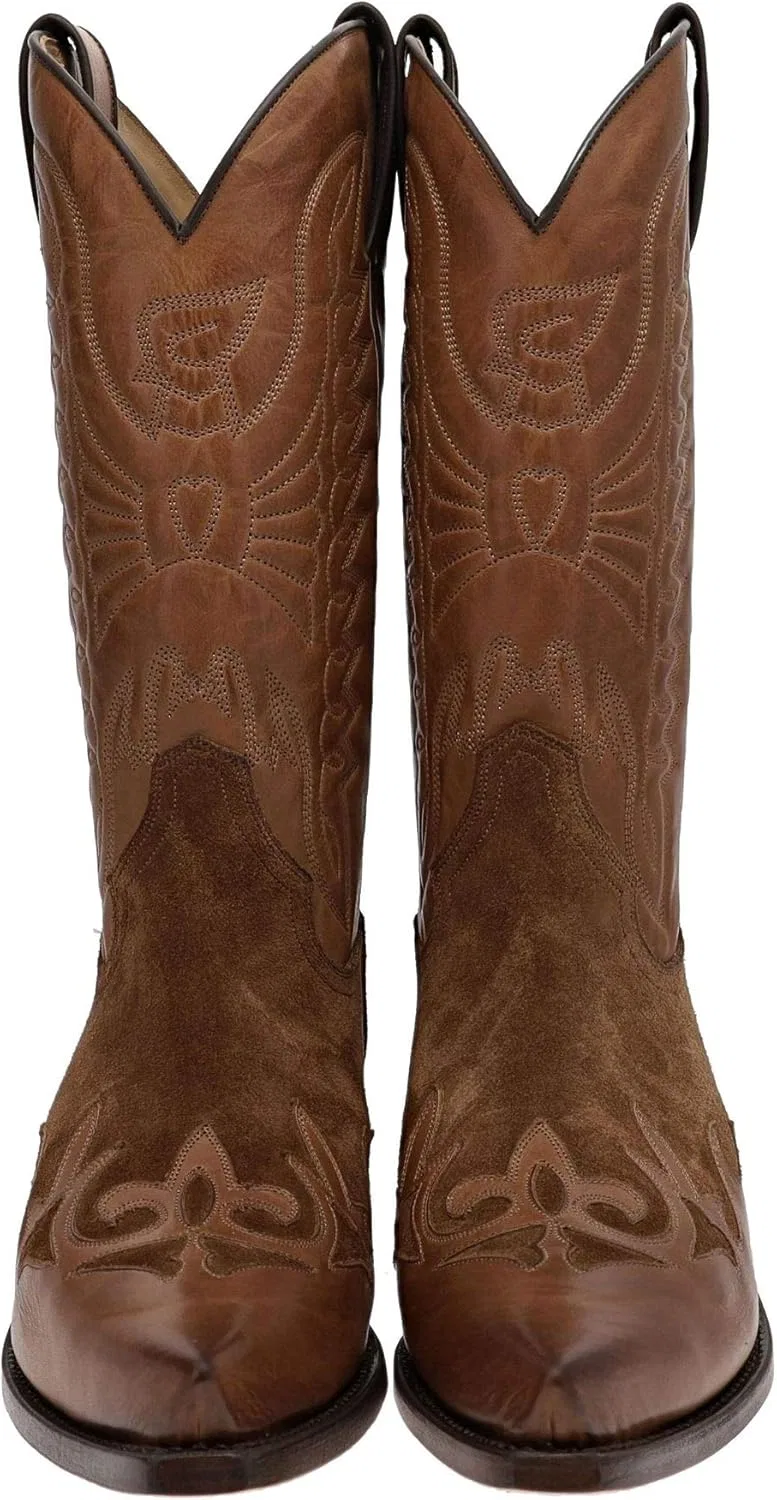 FB Fashion Boots Carlos Ковбойские ботинки унисекс Коньячные ботинки в стиле вестерн Кожаные ботинки Коричневые — фото 3