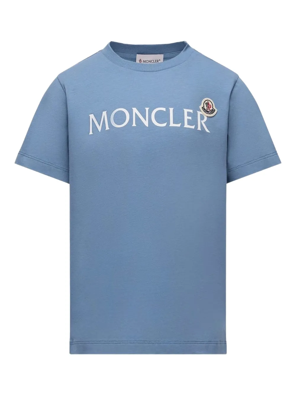 

Футболка с логотипом Moncler Enfant, синий