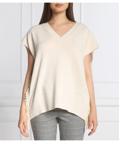 

Августовский жилет Loose fit Marella Sport, белый