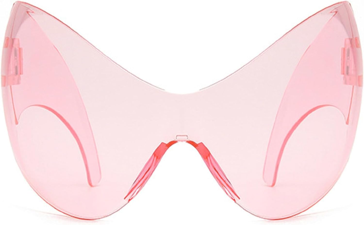 

Модные супербольшие солнцезащитные очки «кошачий глаз» в стиле Y2K для женщин, винтажные солнцезащитные очки-маска в стиле «цельный щит», мужские солнцезащитные очки в стиле хип-хоп mincl, Pink