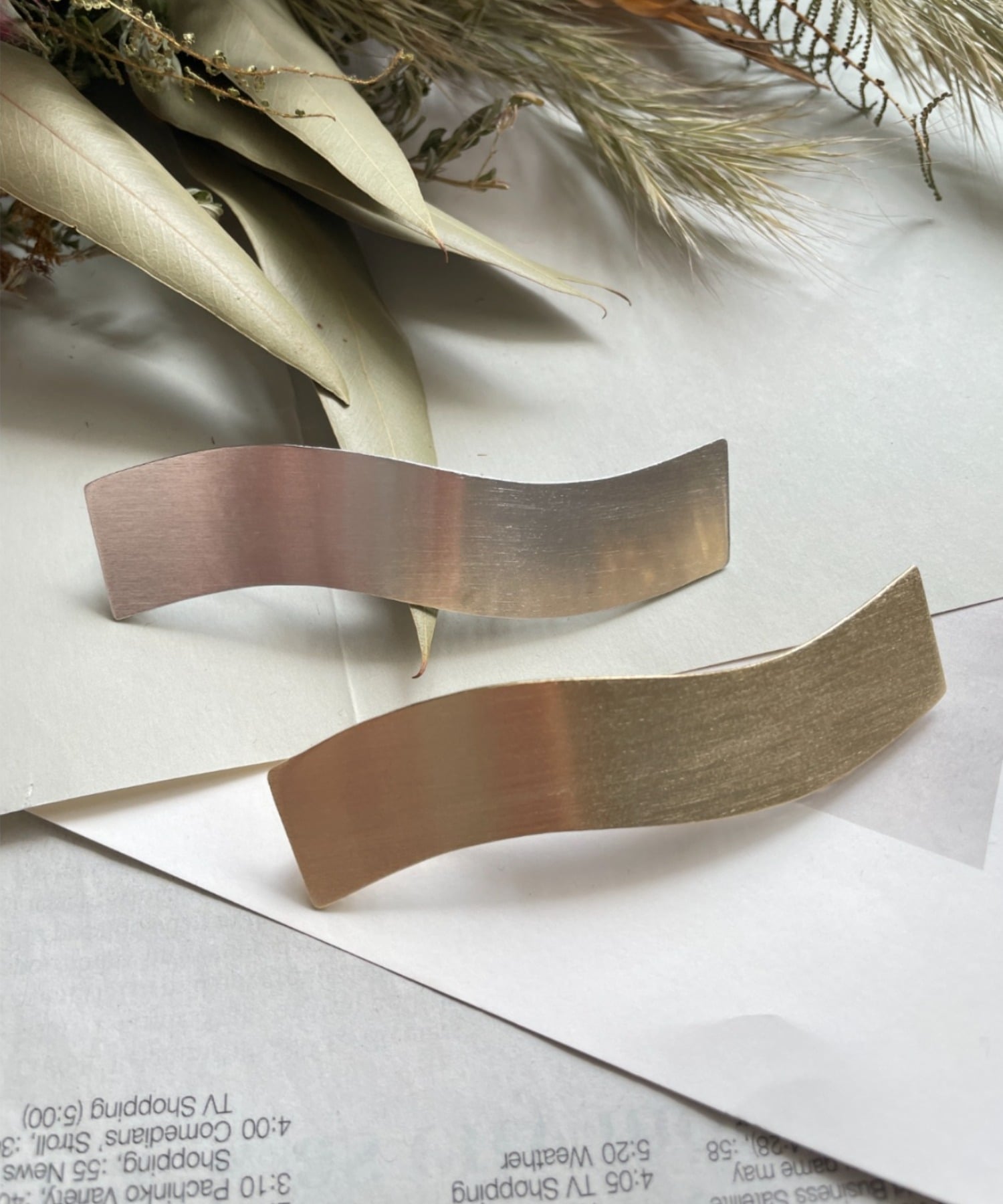 Заколка для волнистых волос Ciite', gold — фото 2