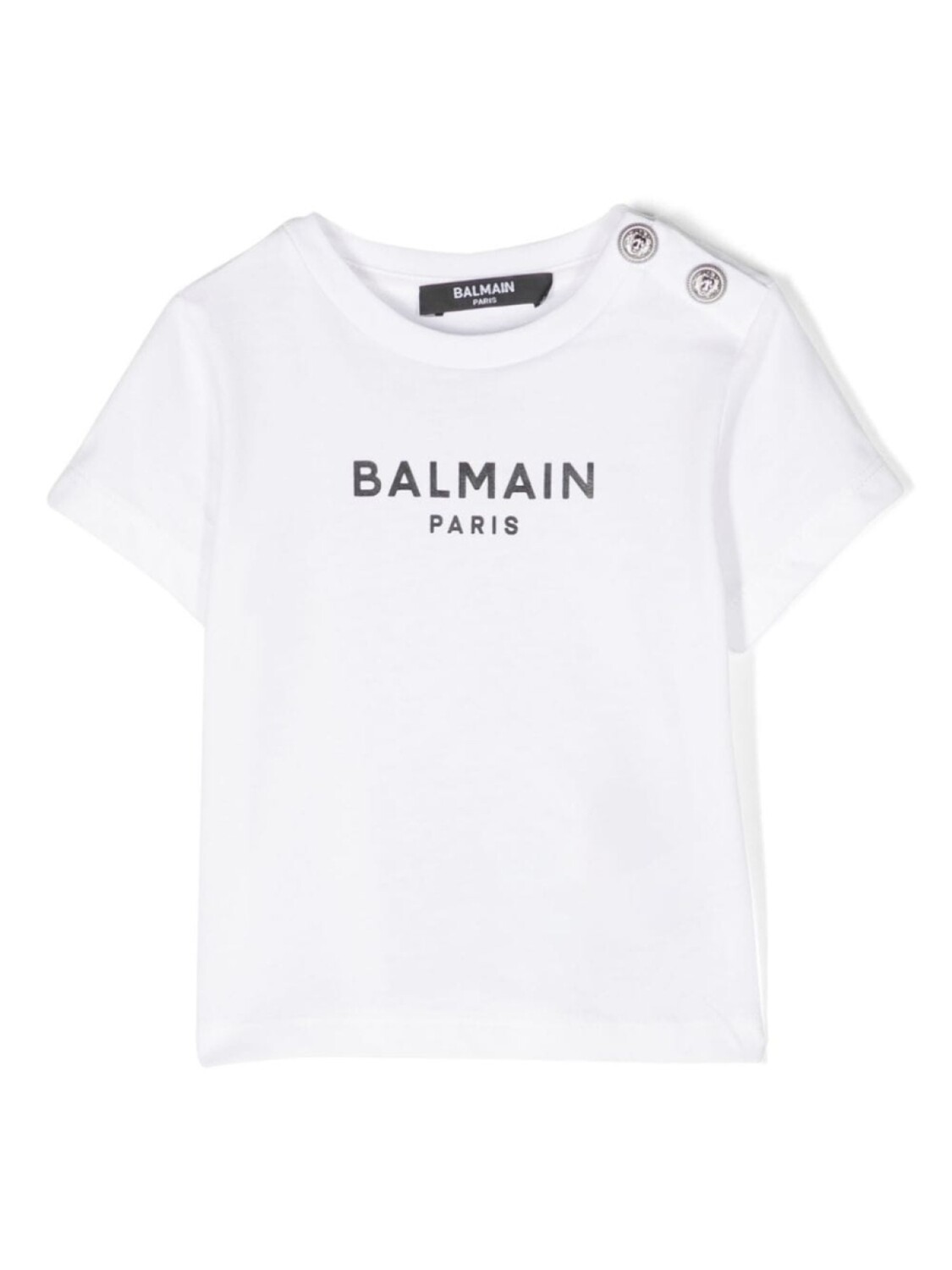 

Balmain Kids футболка с логотипом, белый
