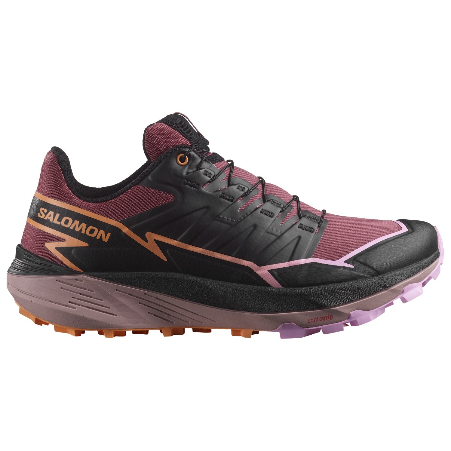 

Кроссовки для бега по пересеченной местности Salomon Thundercross, цвет Nocturne/Black/Papaya