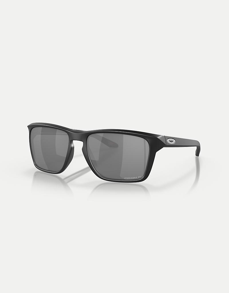 

Oakley - Sylas - солнцезащитные очки прямоугольной формы черного цвета с серыми поляризационными зеркальными линзами