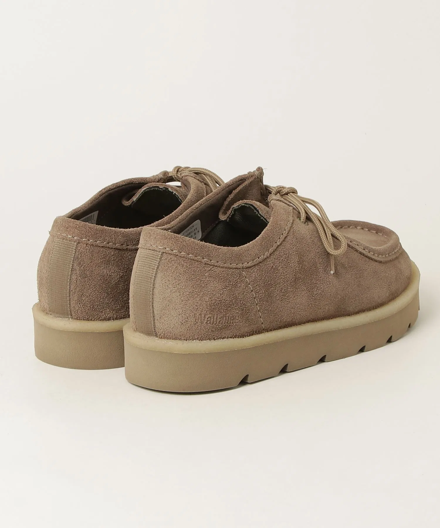 Мужские замшевые туфли Clarks Meare Walla серые — фото 4