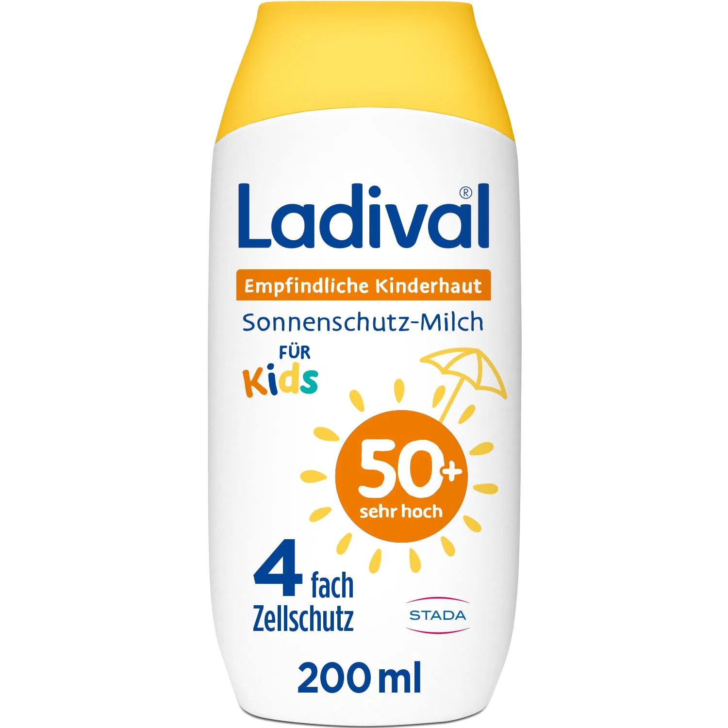 Детское солнцезащитное молочко SPF50+ для чувствительной кожи от Ladival Ladival
