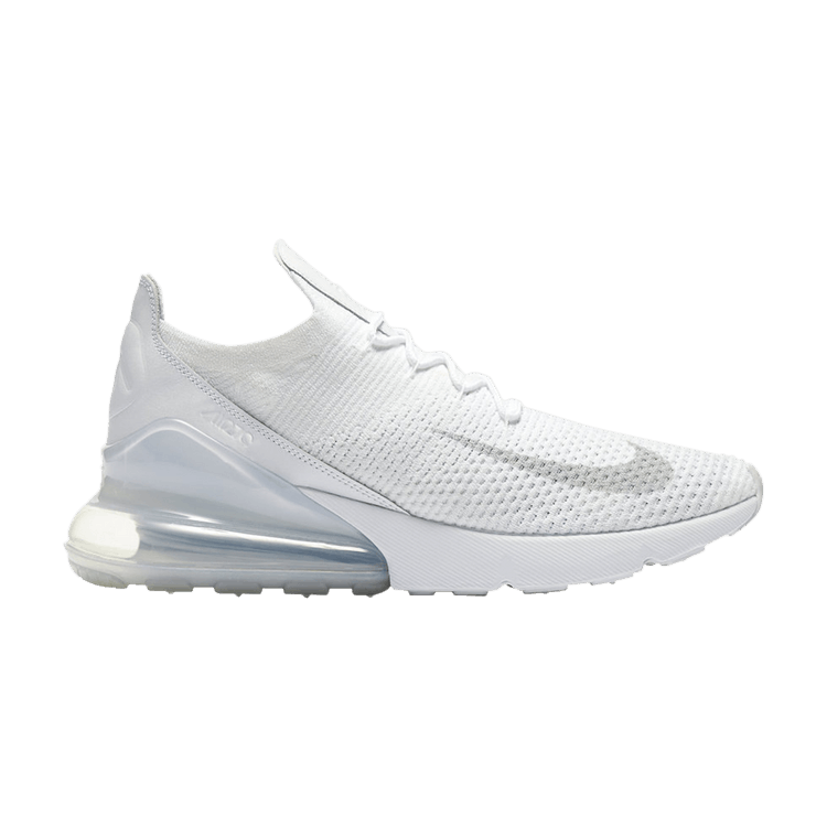 

Кроссовки Nike Air Max 270 Flyknit 'Triple White', белый