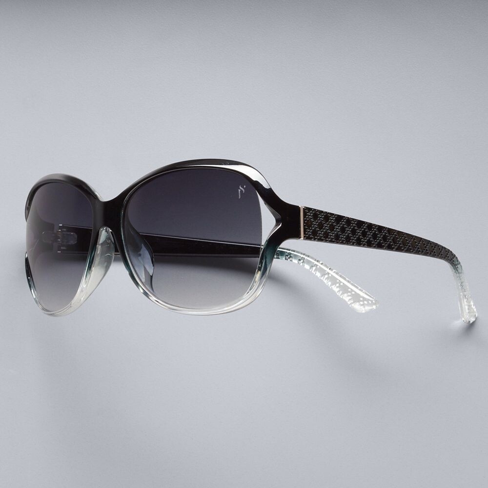 

Просторные квадратные очки Rascal Simply Vera Vera Wang, цвет Black Smoke