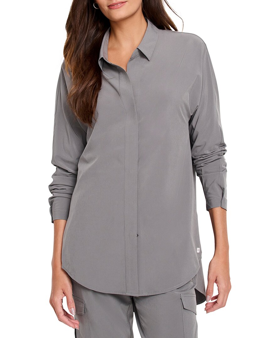 

Рубашка NIC+ZOE Tech Stretch Nic + Zoe, зеленый
