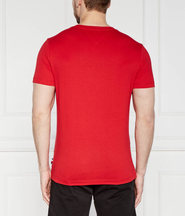 Футболка Tommy Hilfiger Slim Fit, красный — фото 4