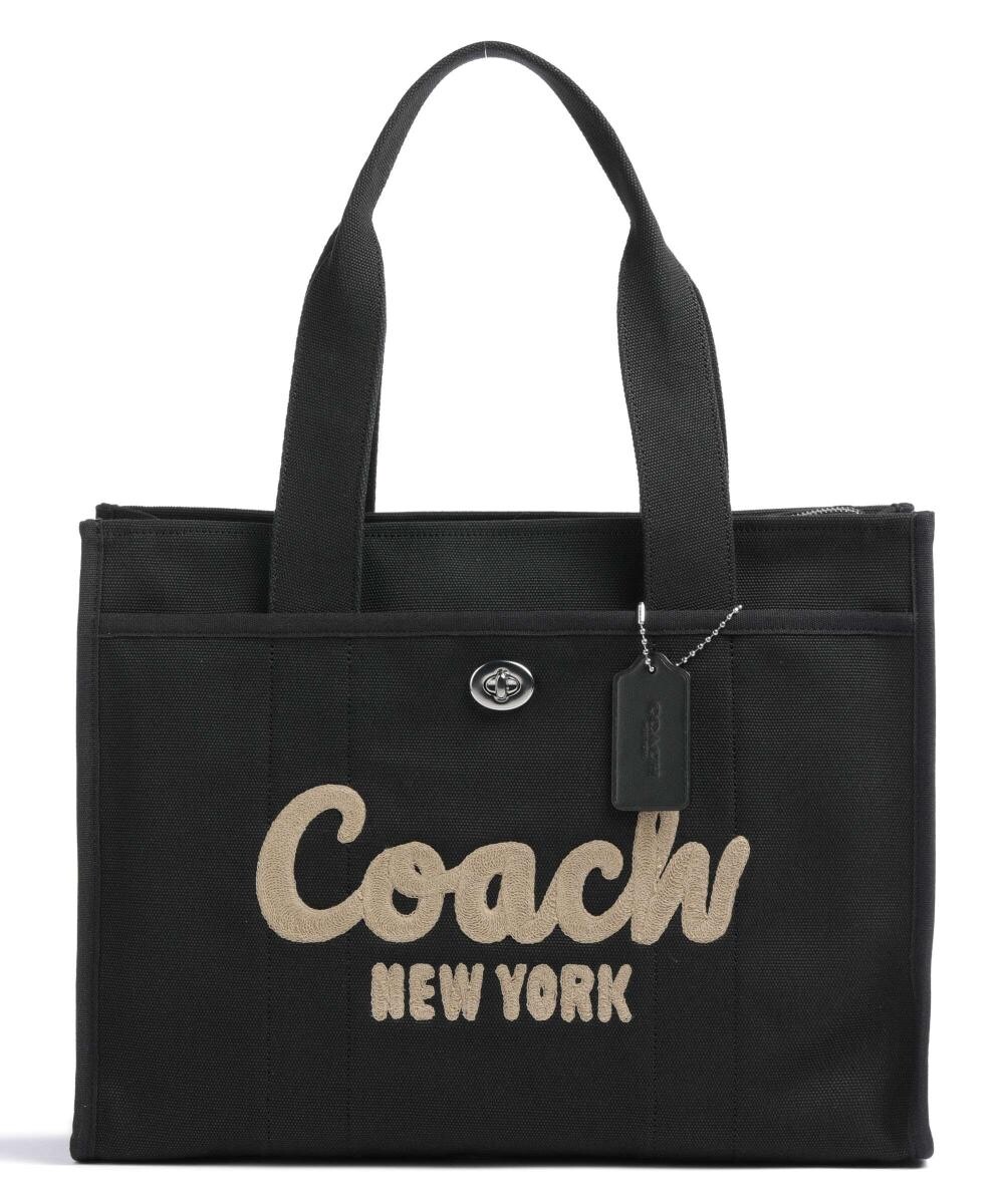 

Шоппер Cargo 42 хлопок Coach, черный