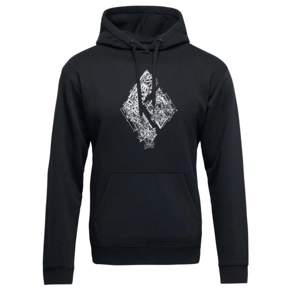 

Худи Black Diamond Engineered Diamond, черный