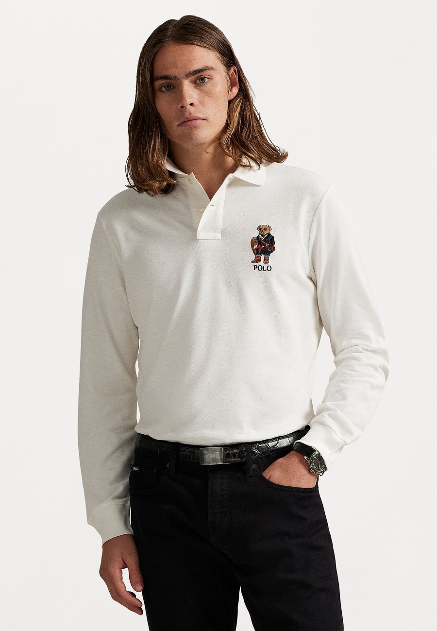 

Поло Polo Ralph Lauren CLASSIC FIT POLO BEAR POLO SHIRT, Trophy Cream/Black