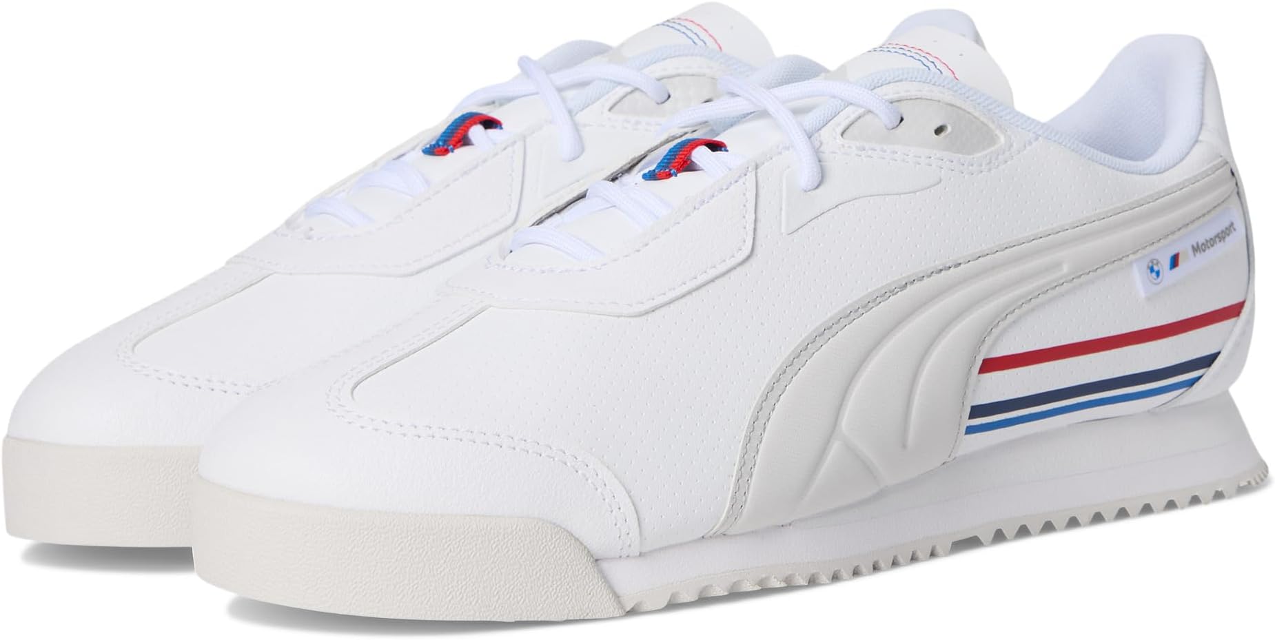 

Кроссовки PUMA BMW Roma, цвет White/Pop Red