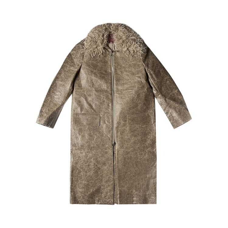 

Пальто Eckhaus Latta Fond Coat Natural, желто-коричневый