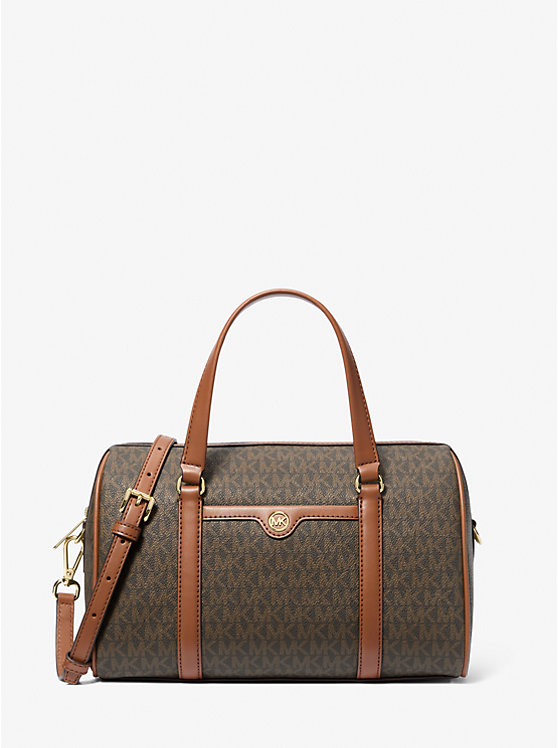 

Дорожная сумка через плечо Jet Set Travel среднего размера с фирменным логотипом Michael Kors, коричневый