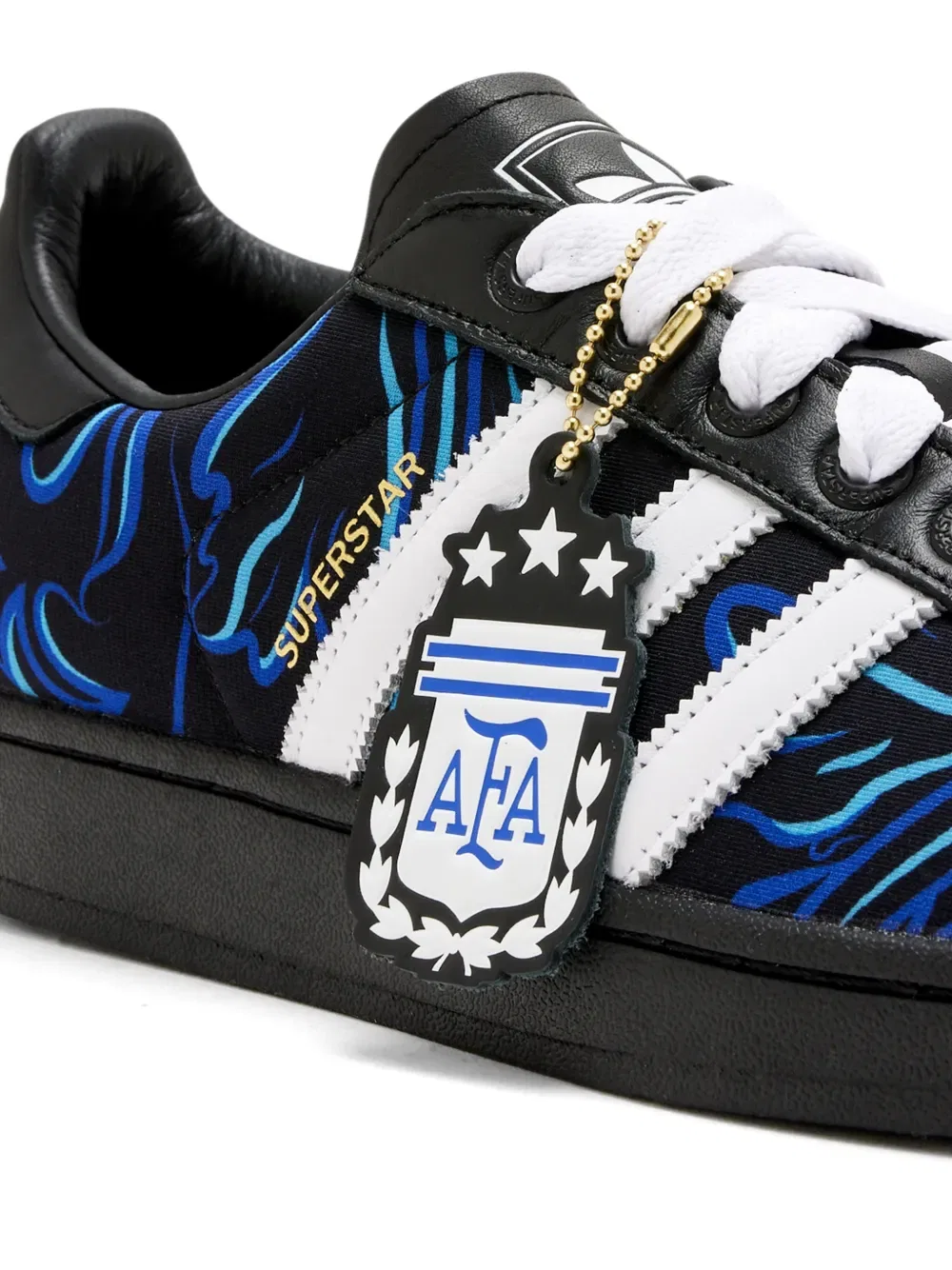 Кроссовки Superstar II Adidas, черный — фото 4