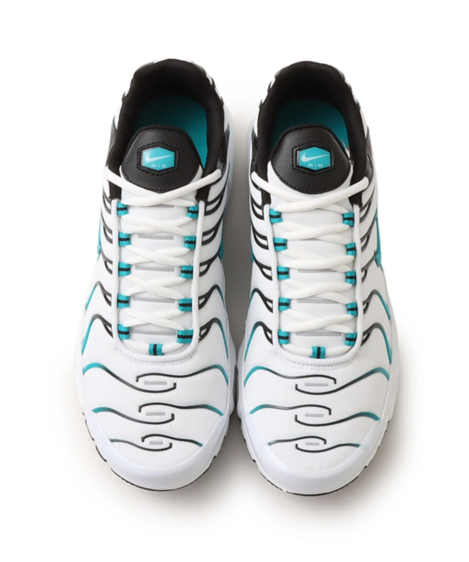Мужские кроссовки NIKE AIR MAX PLUS белые — фото 2