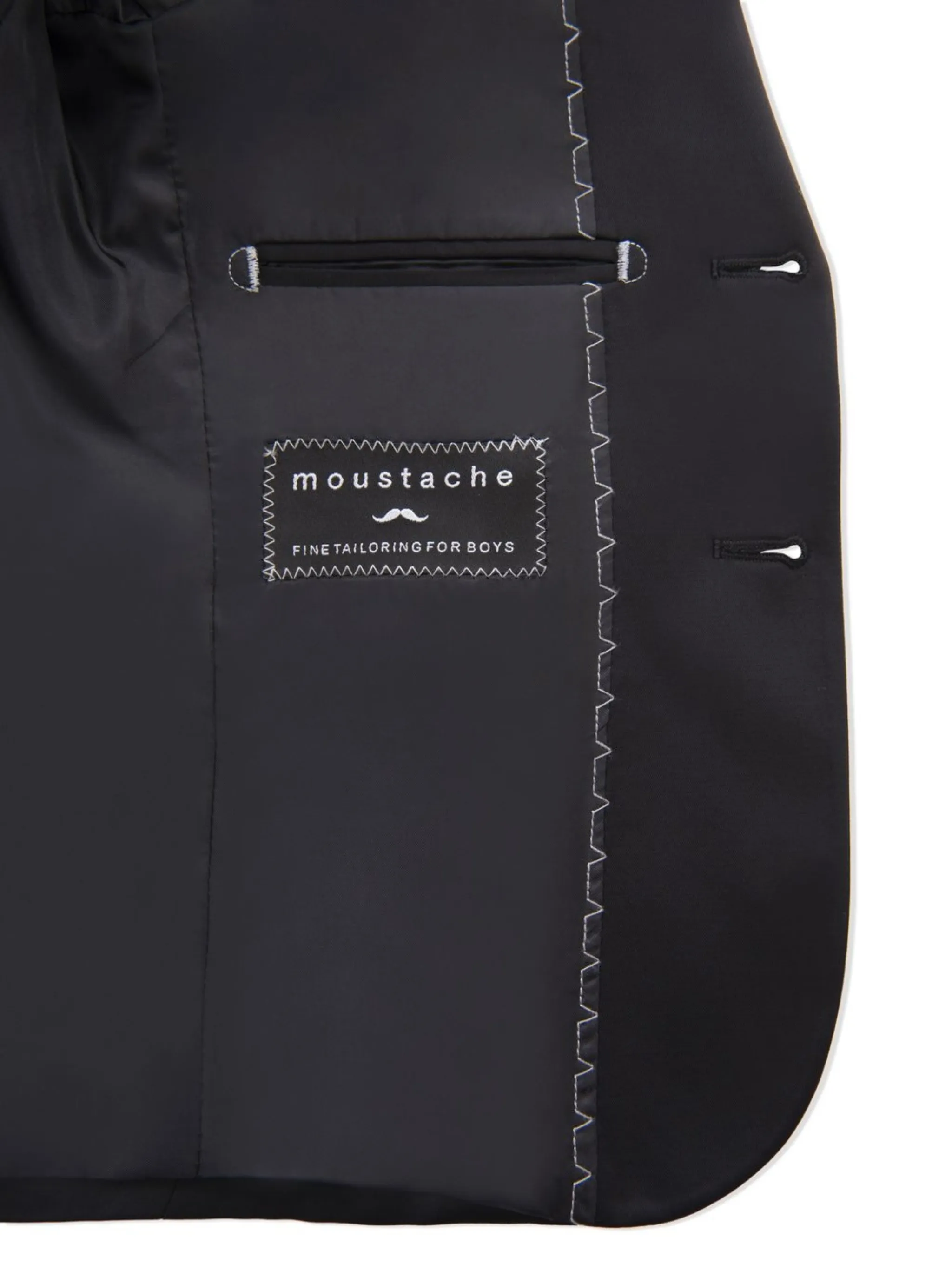 

Костюм из четырех предметов Moustache, черный