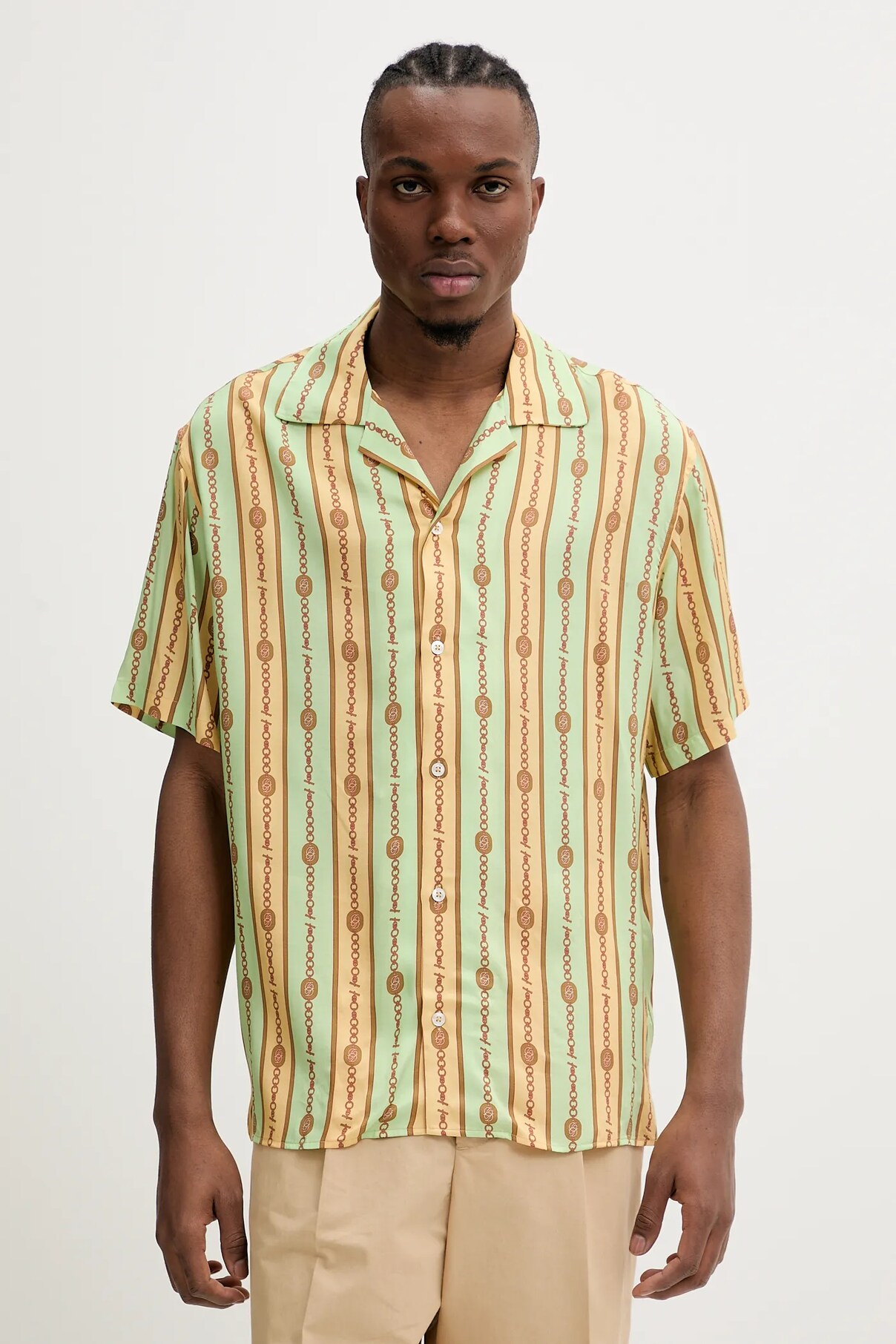 

Рубашка La Chemise Bijoux Drôle De Monsieur, зеленый