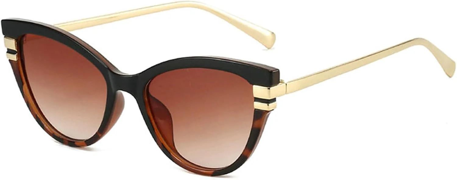 

Классические модные солнцезащитные очки COTIA «кошачий глаз» для женщин и мужчин, стильные, модные, для активного отдыха, уникальные, для вечеринок, Black Leopard