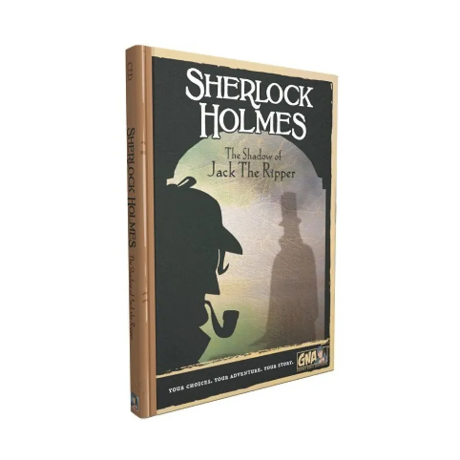 

Sherlock Holmes - The Shadow of Jack The Ripper, Graphic Novel Adventures (Van Ryder Games), твердый переплет