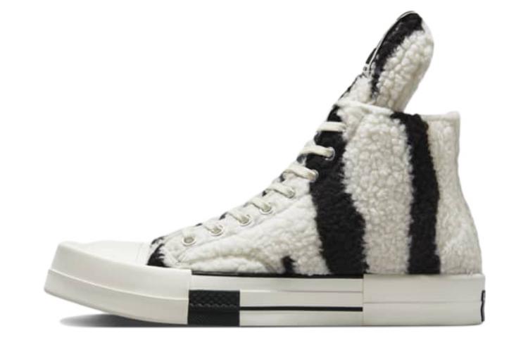 

Converse TURBODRK Chuck Taylor All-Star 70 Hi Rick Owens DRKSHDW Sherpa Zebra Print Белый Черный, Черный;серый, Converse TURBODRK Chuck Taylor All-Star 70 Hi Rick Owens DRKSHDW Sherpa Zebra Print Белый Черный