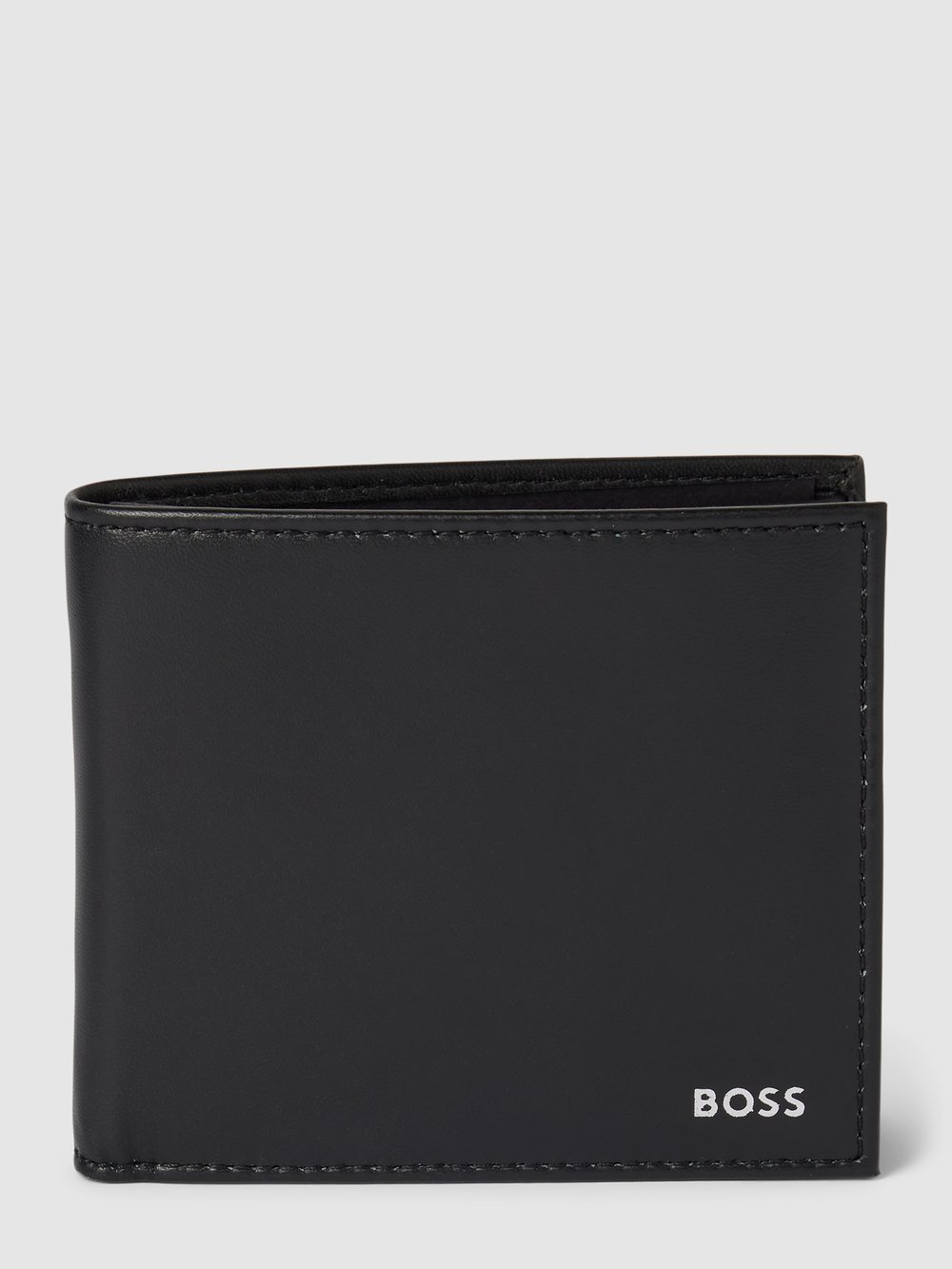 

Кошелек из натуральной кожи, модель «Рэнди» BOSS, черный