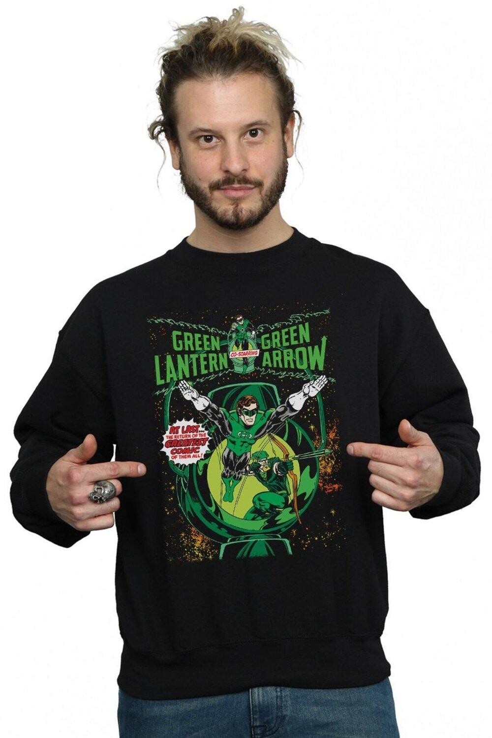 

Толстовка Green Lantern Arrow Cover DC Comics, черный