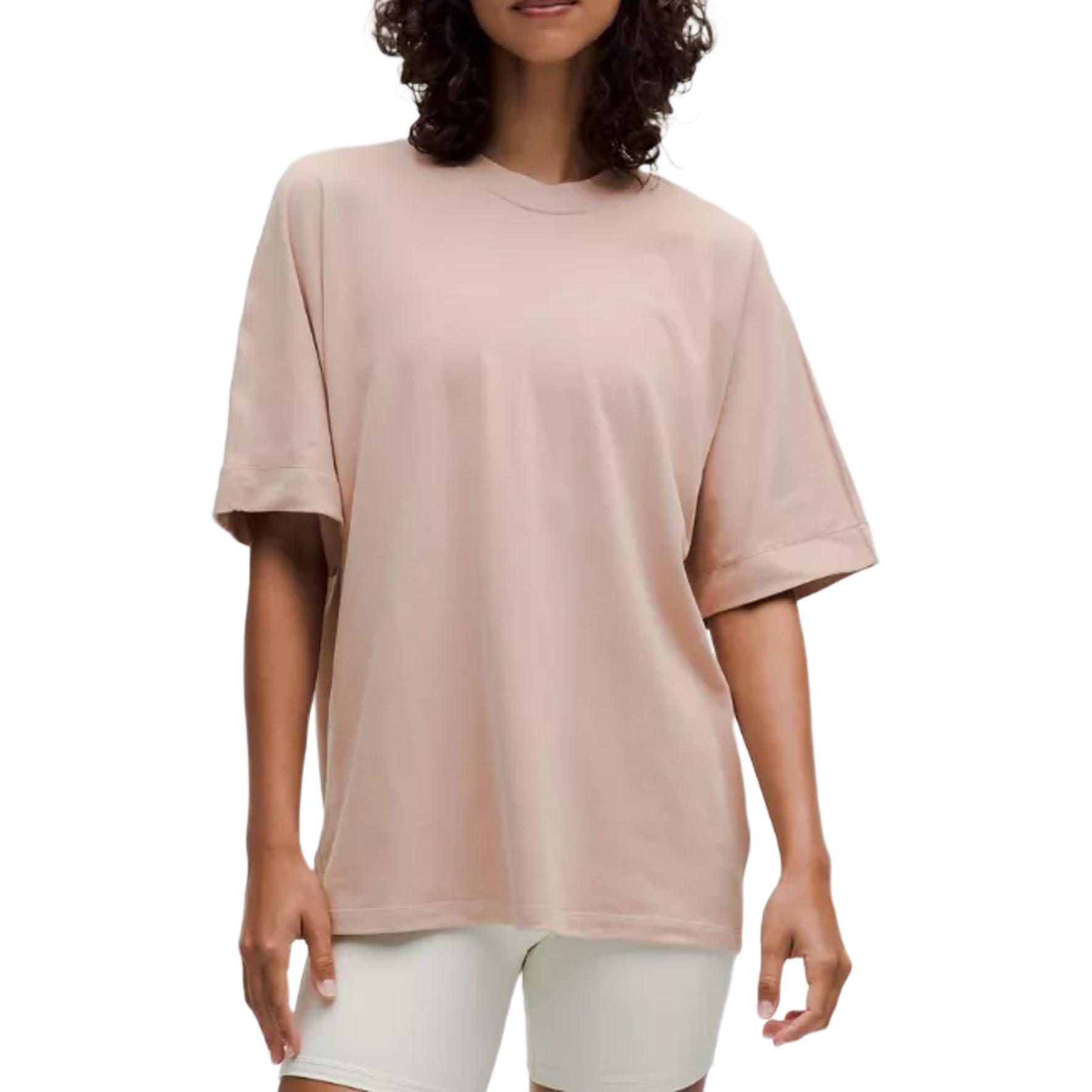 

Футболка женская Lululemon, розовый