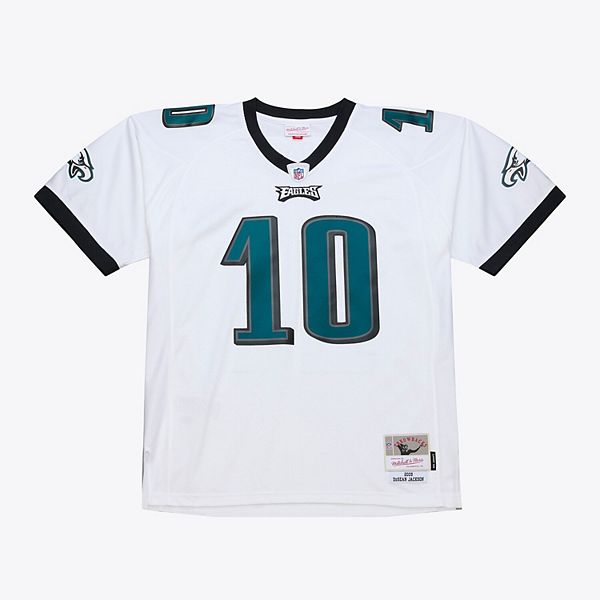 

Мужская футболка DeSean Jackson белая Philadelphia Eagles 2009 Legacy Throwback Replica Mitchell & Ness