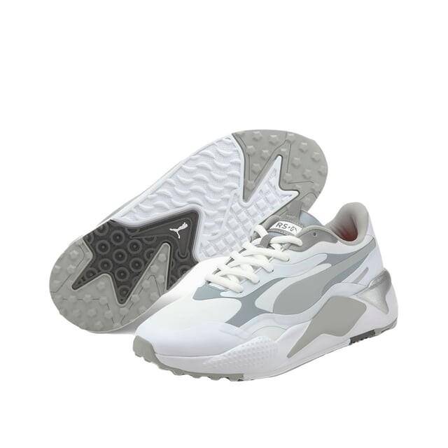 Синтетические женские кроссовки для гольфа Rs G quiet Shadow 194258 02 Puma, белый — фото 2
