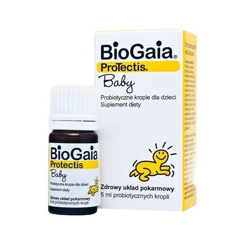 

Ewopharma, BioGaia ProTectis Baby, пробиотические капли для детей, 5 мл