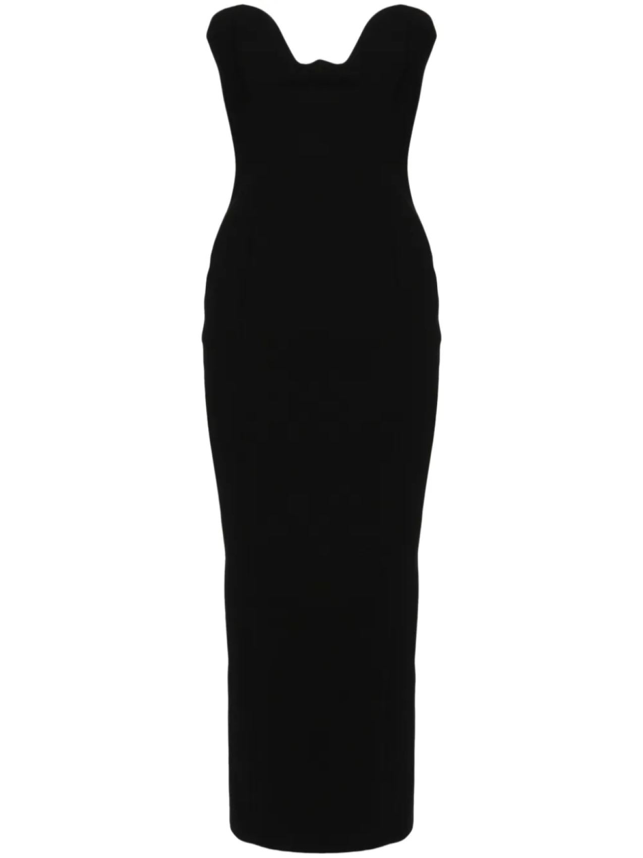 

The New Arrivals Ilkyaz Ozel платье Lilith без бретелей, черный
